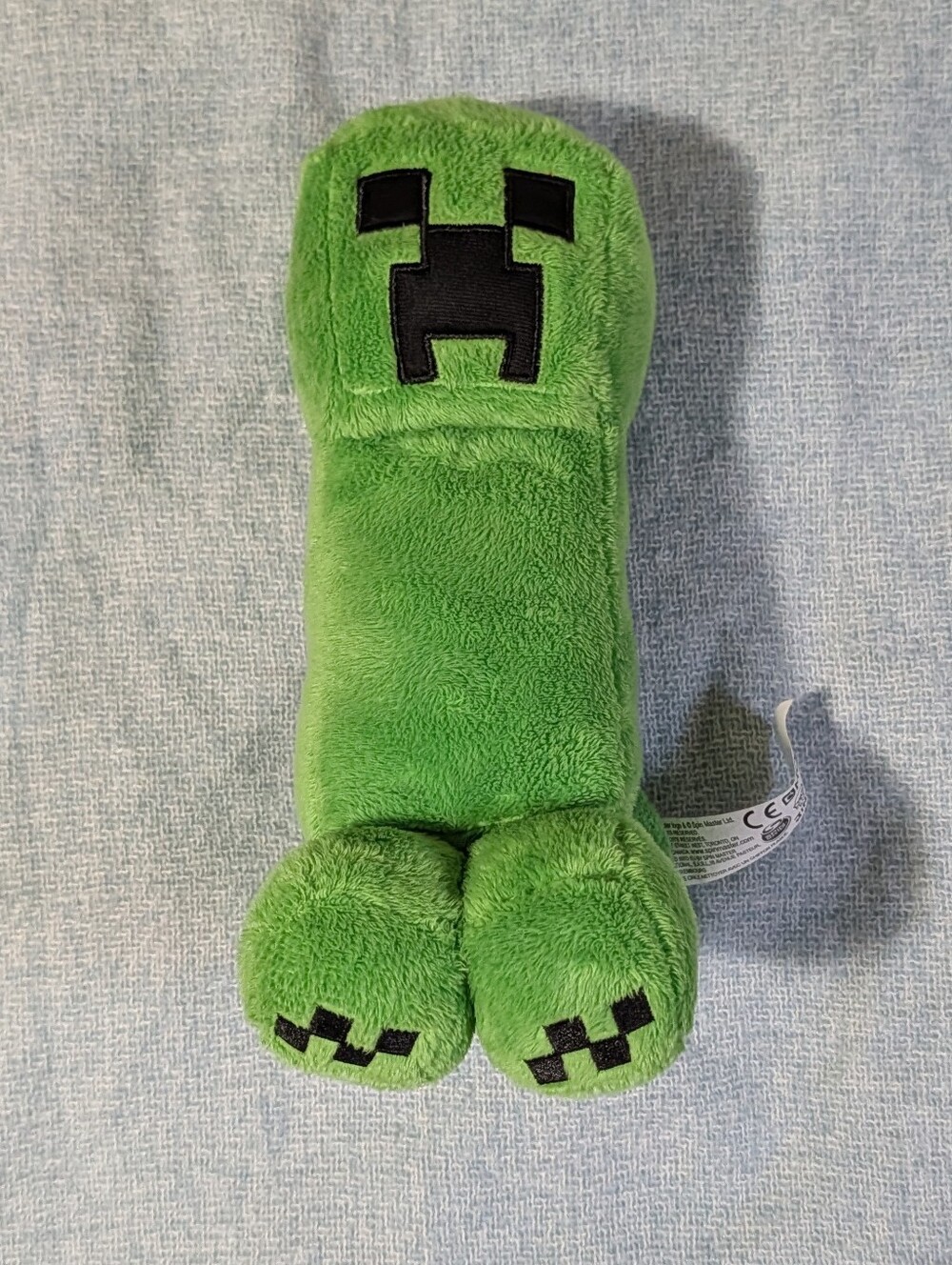 Mojang 2013 Minecraft Creeper Plush Green Stuffed Toy 11"